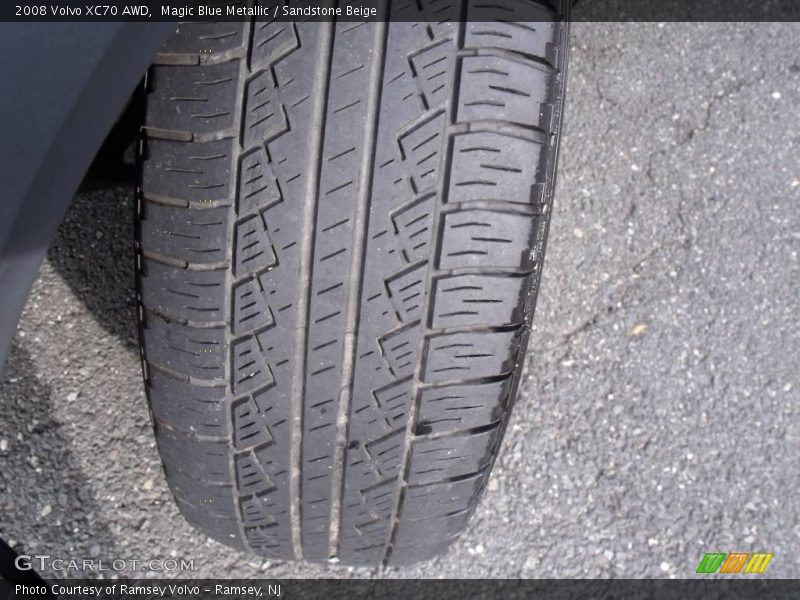 Magic Blue Metallic / Sandstone Beige 2008 Volvo XC70 AWD