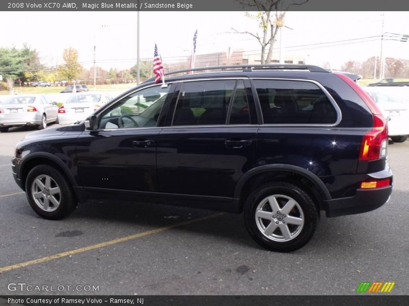 Magic Blue Metallic / Sandstone Beige 2008 Volvo XC70 AWD