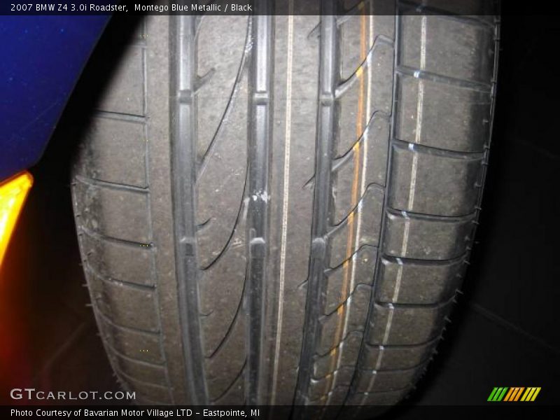Montego Blue Metallic / Black 2007 BMW Z4 3.0i Roadster