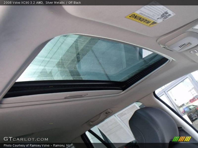 Silver Metallic / Off Black 2008 Volvo XC90 3.2 AWD