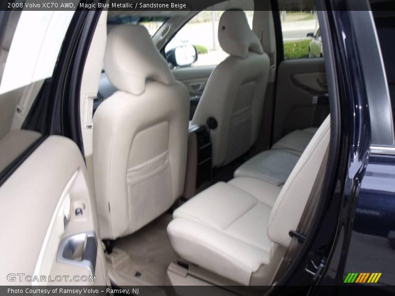 Magic Blue Metallic / Sandstone Beige 2008 Volvo XC70 AWD