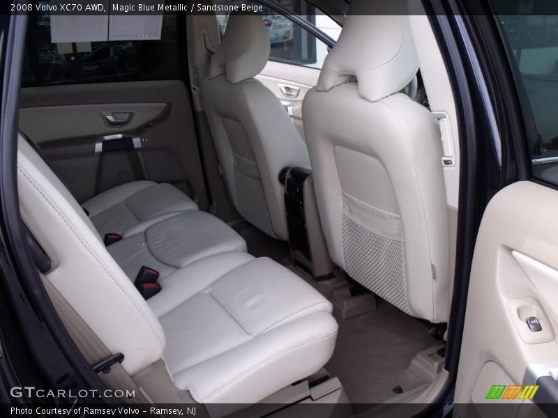 Magic Blue Metallic / Sandstone Beige 2008 Volvo XC70 AWD