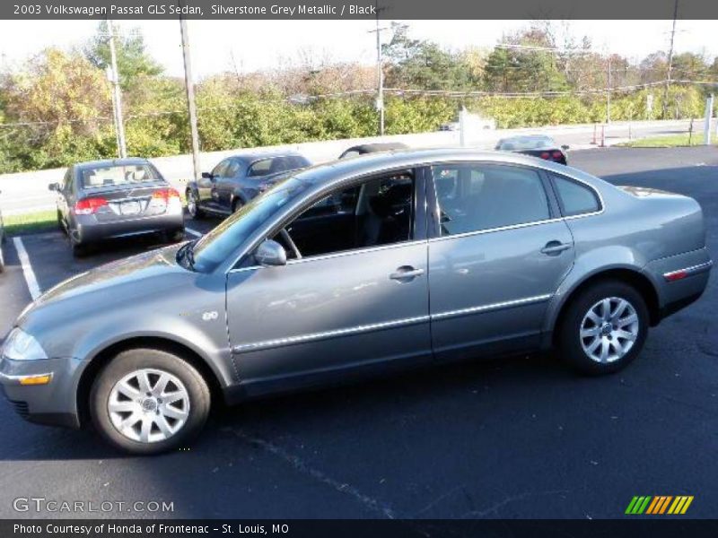 Silverstone Grey Metallic / Black 2003 Volkswagen Passat GLS Sedan