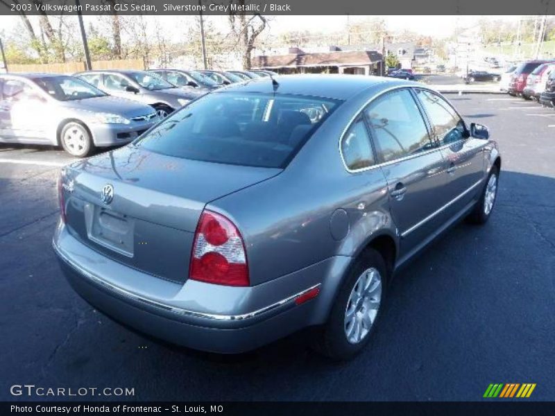 Silverstone Grey Metallic / Black 2003 Volkswagen Passat GLS Sedan