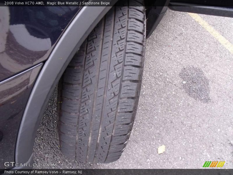 Magic Blue Metallic / Sandstone Beige 2008 Volvo XC70 AWD