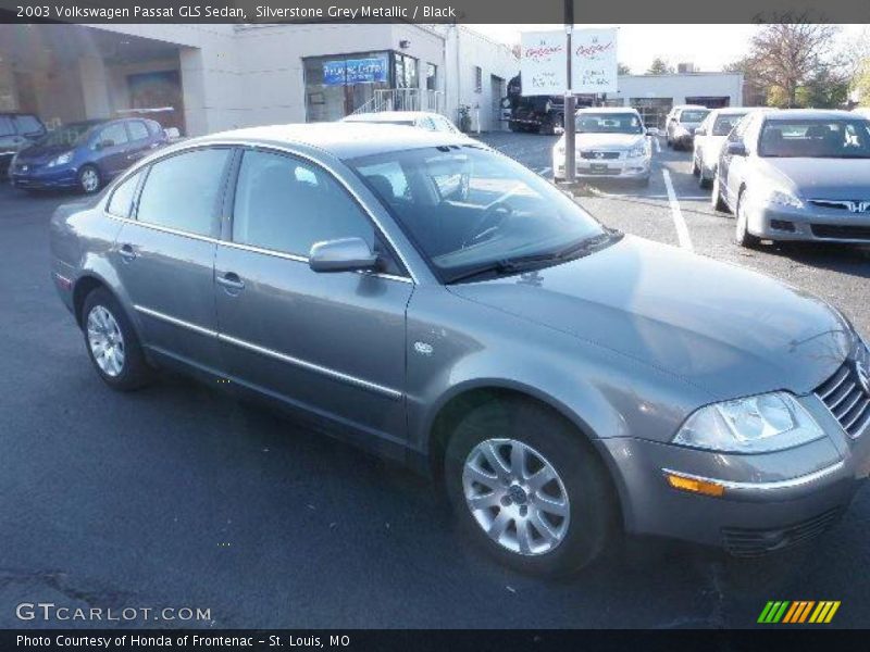 Silverstone Grey Metallic / Black 2003 Volkswagen Passat GLS Sedan