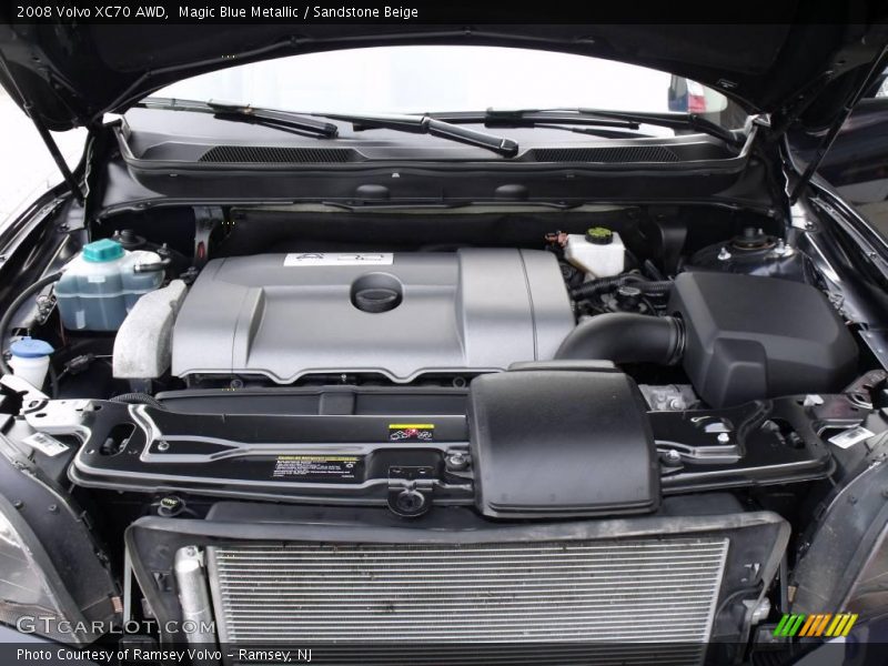 Magic Blue Metallic / Sandstone Beige 2008 Volvo XC70 AWD