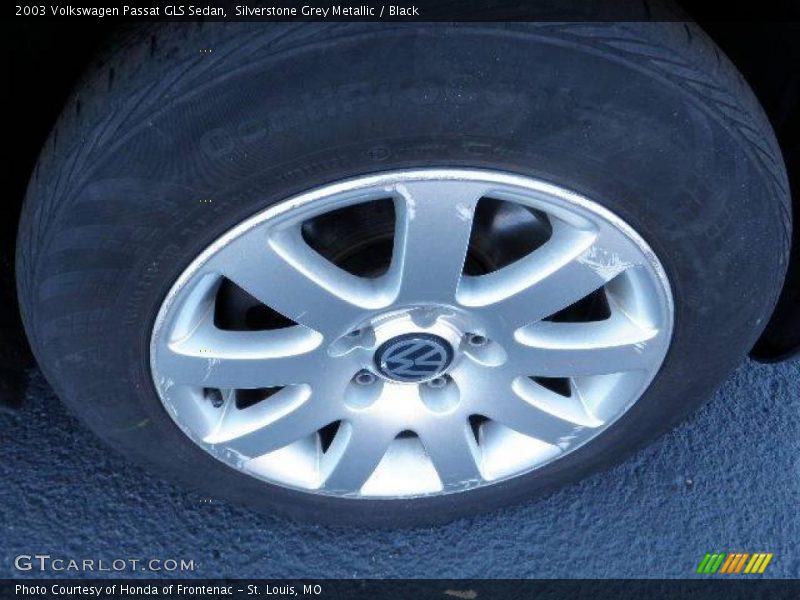 Silverstone Grey Metallic / Black 2003 Volkswagen Passat GLS Sedan