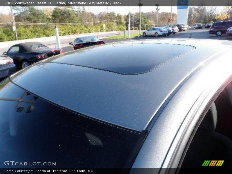 Silverstone Grey Metallic / Black 2003 Volkswagen Passat GLS Sedan