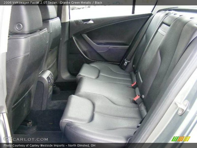Granite Green Metallic / Black 2006 Volkswagen Passat 2.0T Sedan