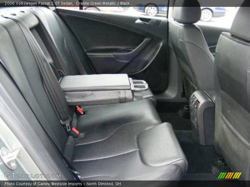 Granite Green Metallic / Black 2006 Volkswagen Passat 2.0T Sedan