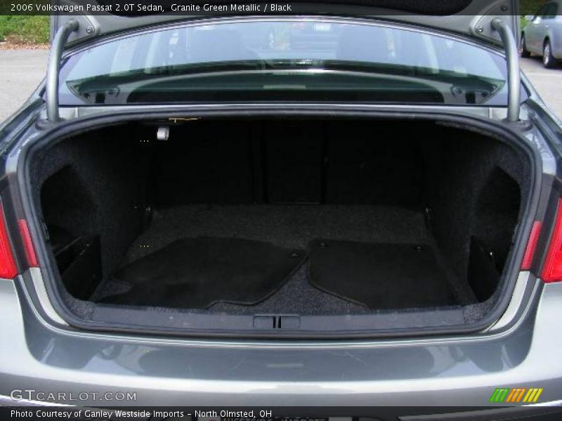 Granite Green Metallic / Black 2006 Volkswagen Passat 2.0T Sedan