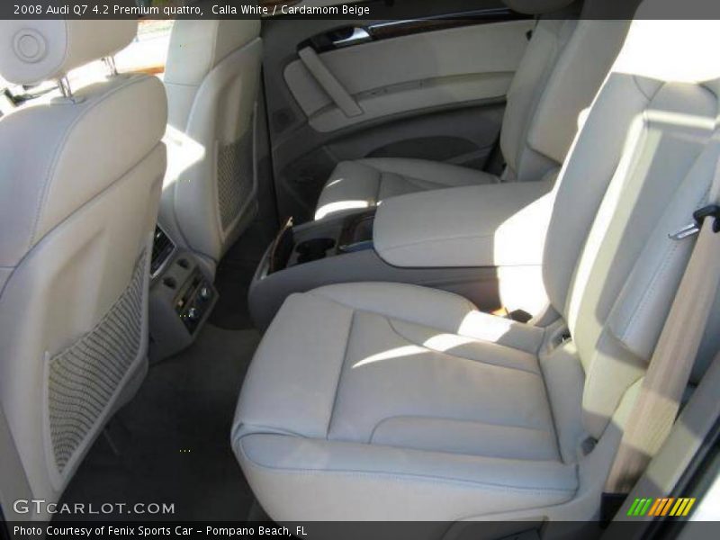 Calla White / Cardamom Beige 2008 Audi Q7 4.2 Premium quattro
