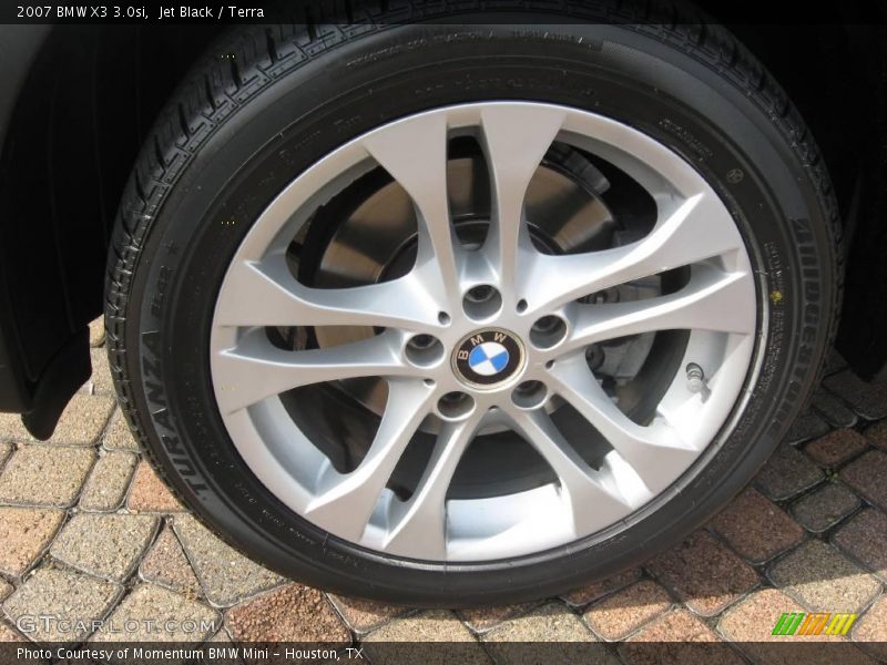 Jet Black / Terra 2007 BMW X3 3.0si