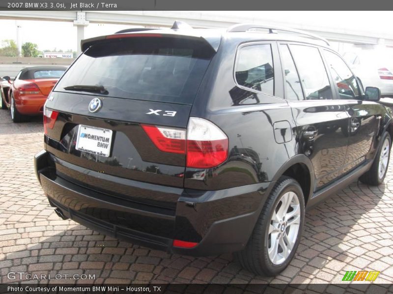 Jet Black / Terra 2007 BMW X3 3.0si