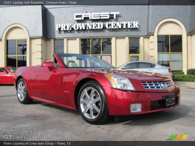 Crimson Pearl / Shale 2005 Cadillac XLR Roadster