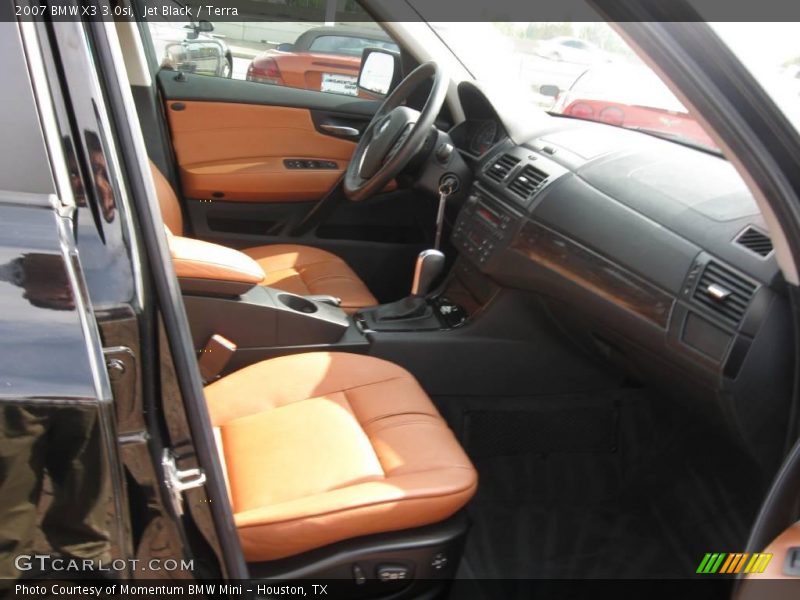 Jet Black / Terra 2007 BMW X3 3.0si