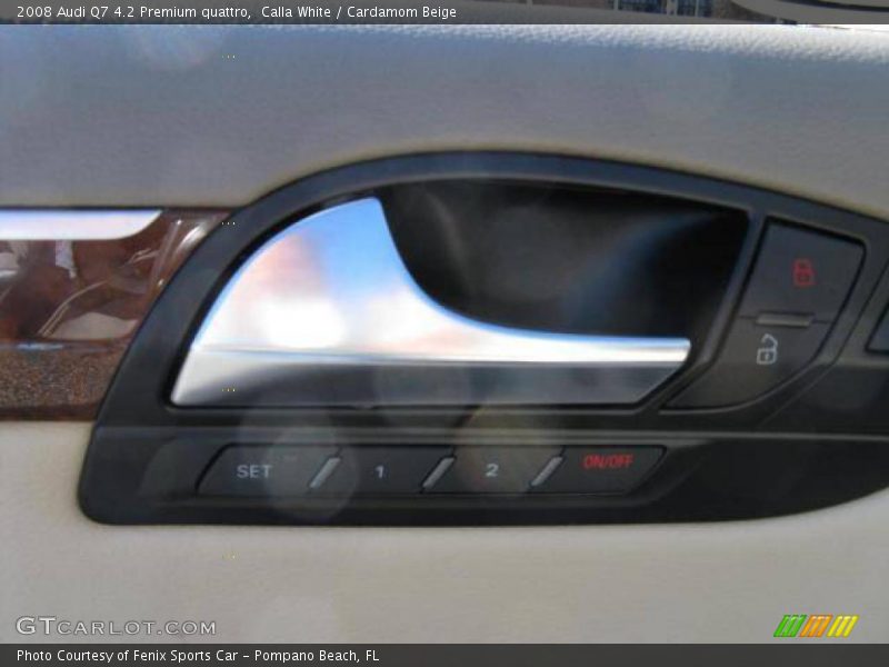Calla White / Cardamom Beige 2008 Audi Q7 4.2 Premium quattro