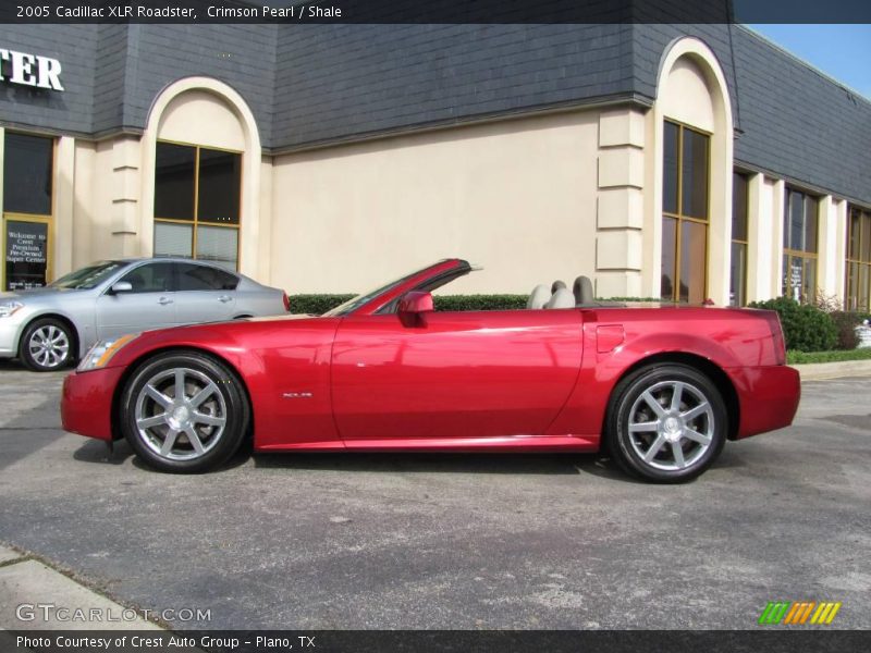 Crimson Pearl / Shale 2005 Cadillac XLR Roadster