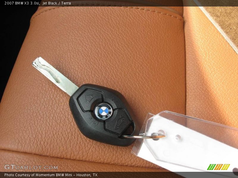 Jet Black / Terra 2007 BMW X3 3.0si