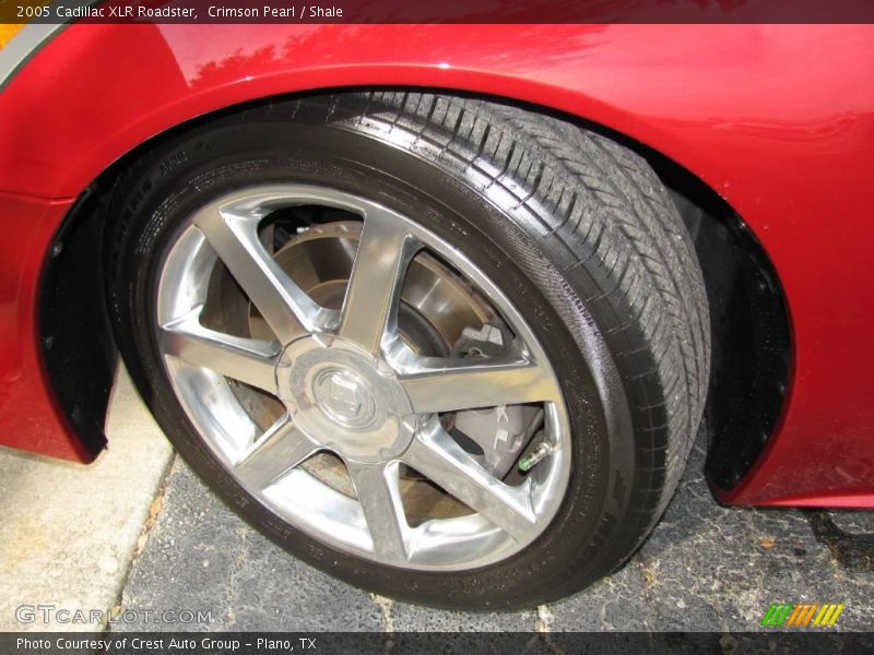 Crimson Pearl / Shale 2005 Cadillac XLR Roadster