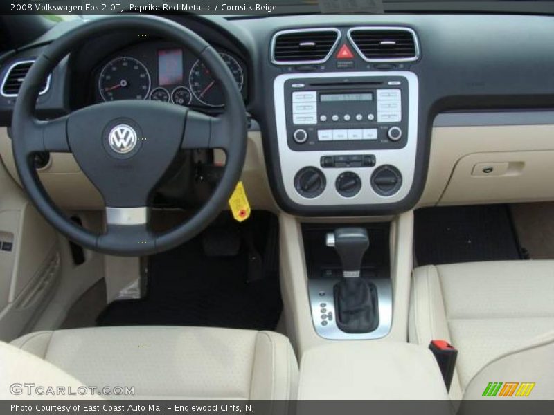 Paprika Red Metallic / Cornsilk Beige 2008 Volkswagen Eos 2.0T