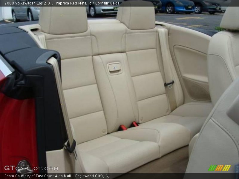 Paprika Red Metallic / Cornsilk Beige 2008 Volkswagen Eos 2.0T