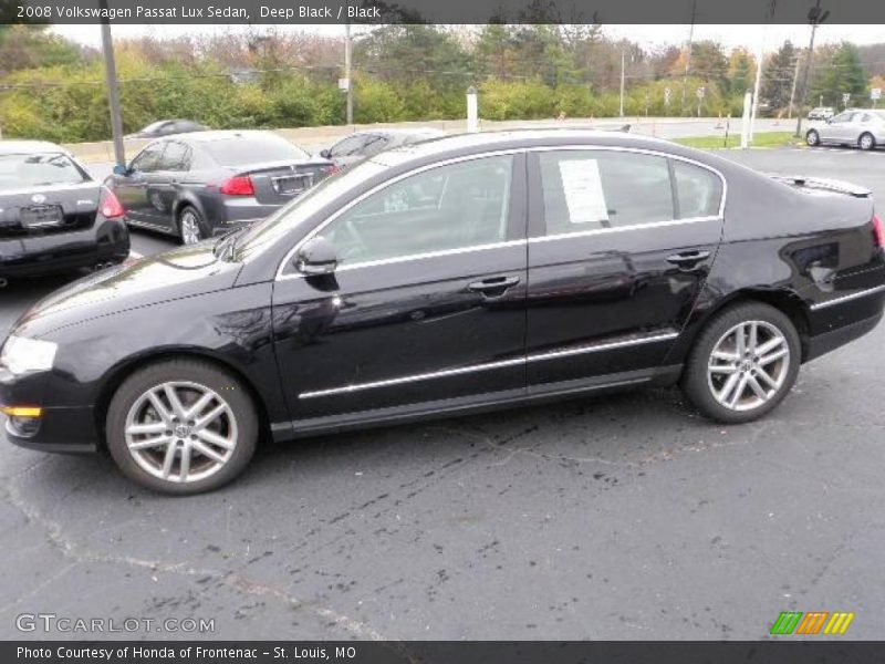 Deep Black / Black 2008 Volkswagen Passat Lux Sedan