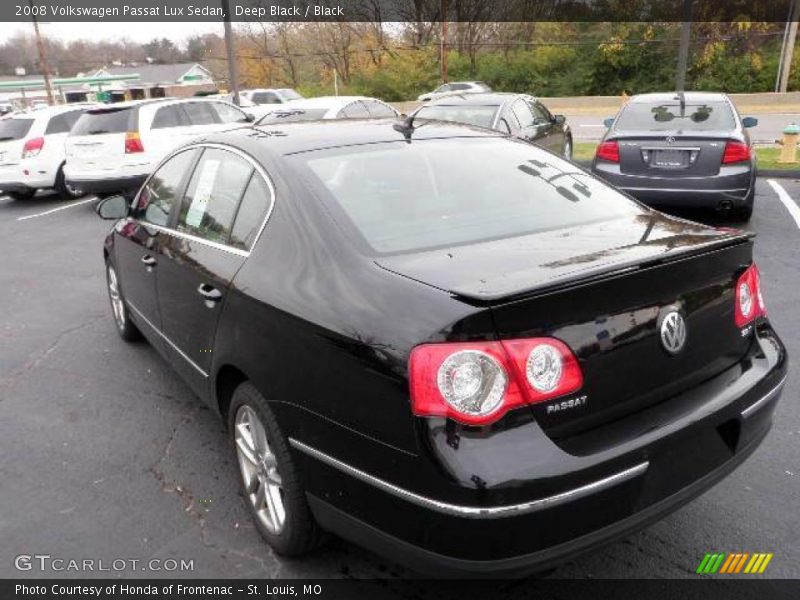 Deep Black / Black 2008 Volkswagen Passat Lux Sedan
