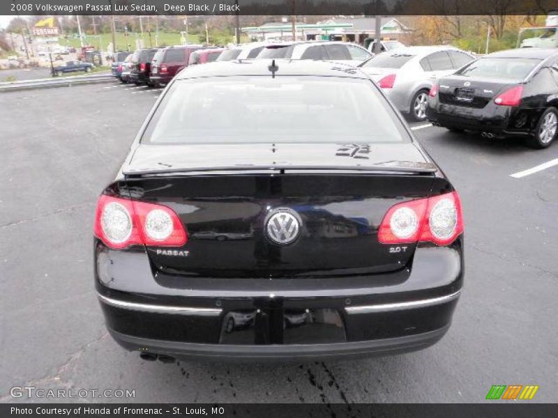 Deep Black / Black 2008 Volkswagen Passat Lux Sedan
