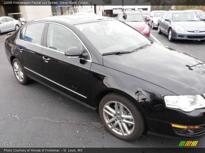 Deep Black / Black 2008 Volkswagen Passat Lux Sedan