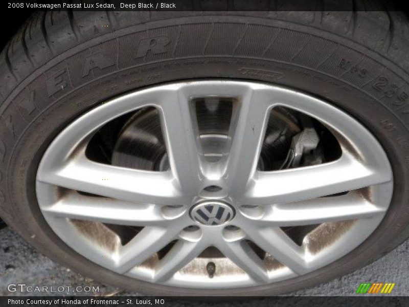 Deep Black / Black 2008 Volkswagen Passat Lux Sedan