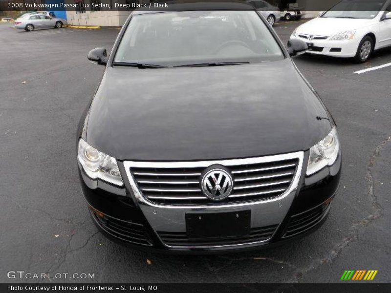 Deep Black / Black 2008 Volkswagen Passat Lux Sedan