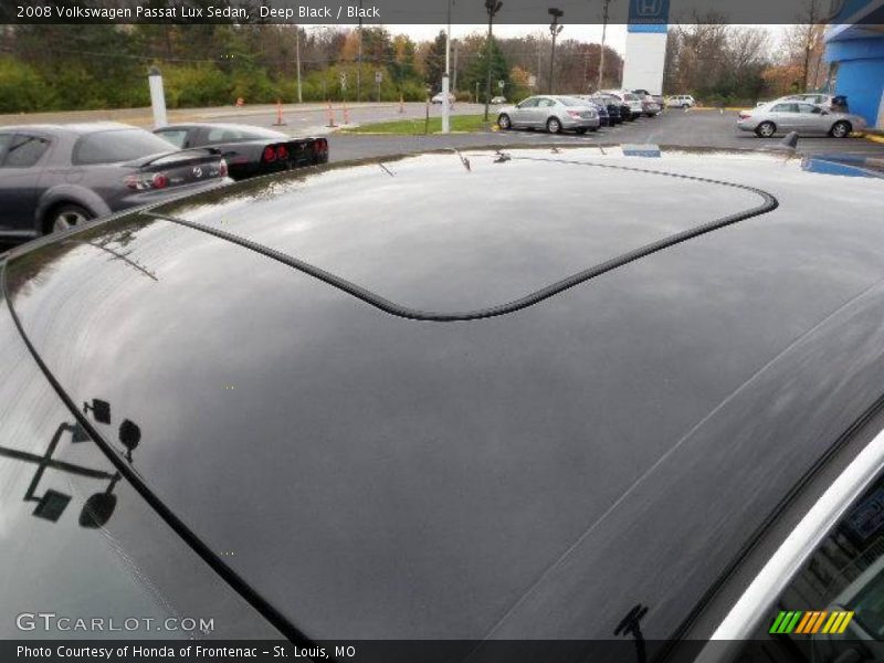 Deep Black / Black 2008 Volkswagen Passat Lux Sedan