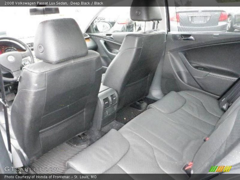 Deep Black / Black 2008 Volkswagen Passat Lux Sedan