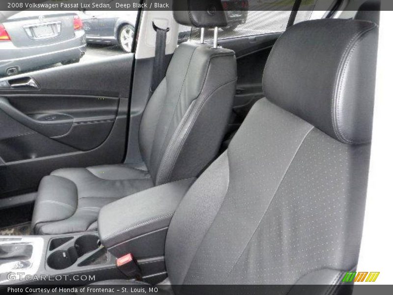 Deep Black / Black 2008 Volkswagen Passat Lux Sedan