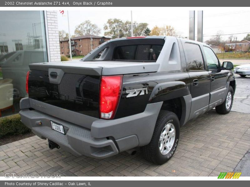 Onyx Black / Graphite 2002 Chevrolet Avalanche Z71 4x4