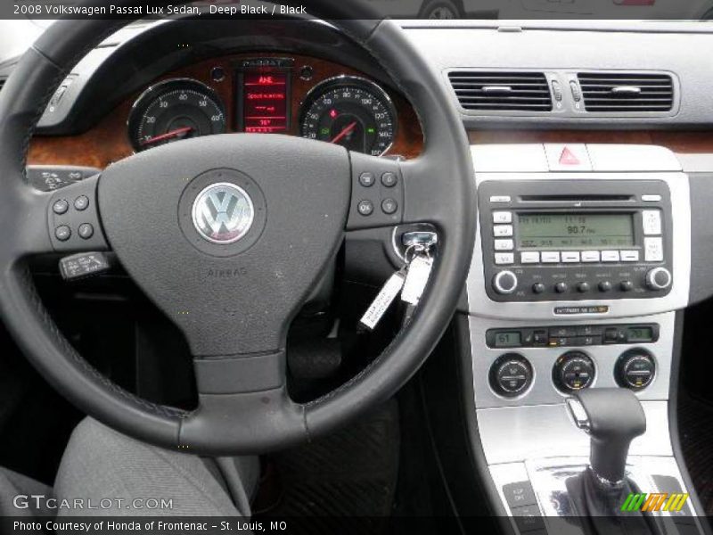Deep Black / Black 2008 Volkswagen Passat Lux Sedan