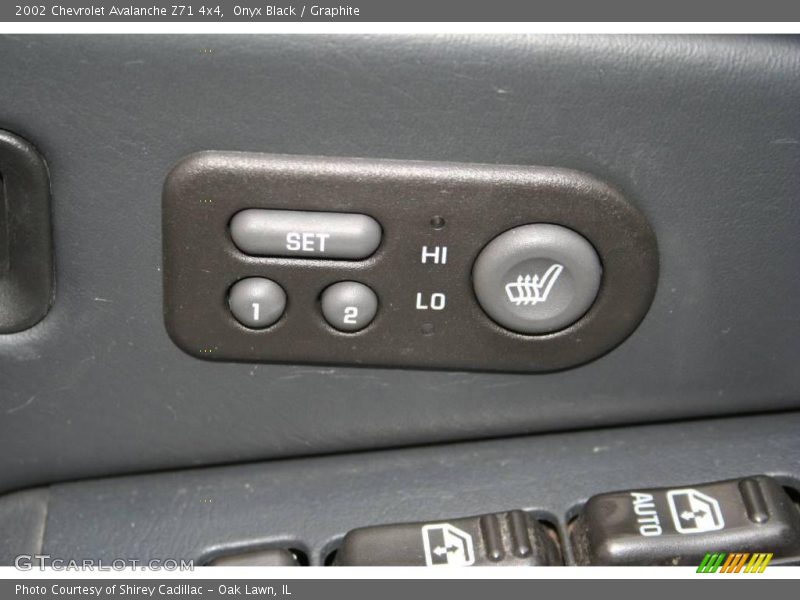 Onyx Black / Graphite 2002 Chevrolet Avalanche Z71 4x4