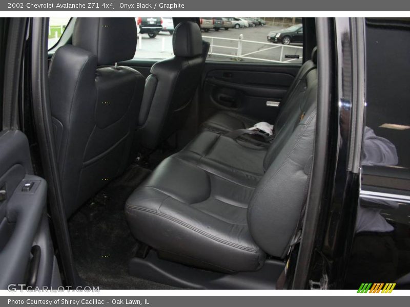 Onyx Black / Graphite 2002 Chevrolet Avalanche Z71 4x4