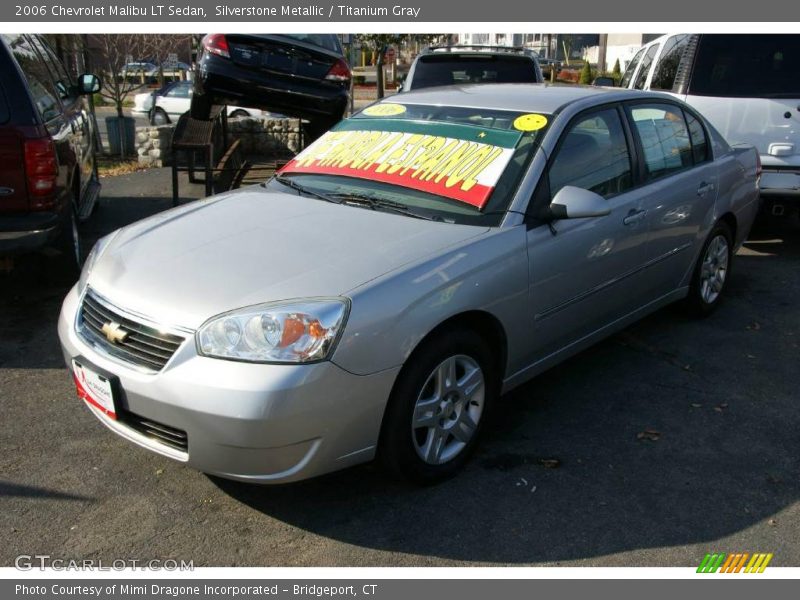 Silverstone Metallic / Titanium Gray 2006 Chevrolet Malibu LT Sedan
