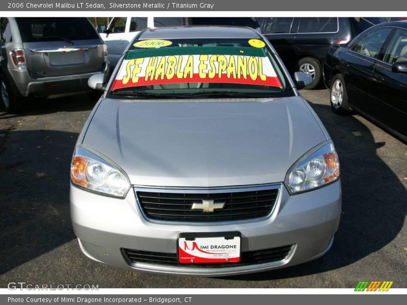 Silverstone Metallic / Titanium Gray 2006 Chevrolet Malibu LT Sedan