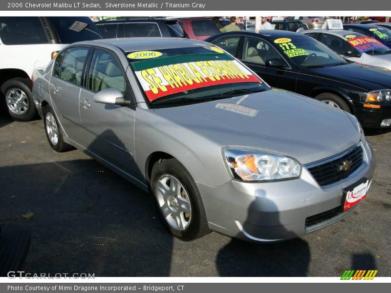 Silverstone Metallic / Titanium Gray 2006 Chevrolet Malibu LT Sedan