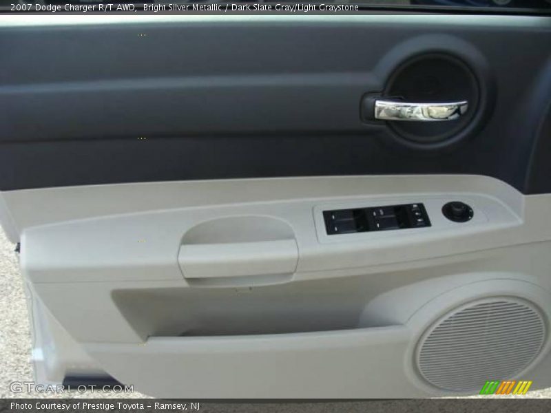 Bright Silver Metallic / Dark Slate Gray/Light Graystone 2007 Dodge Charger R/T AWD