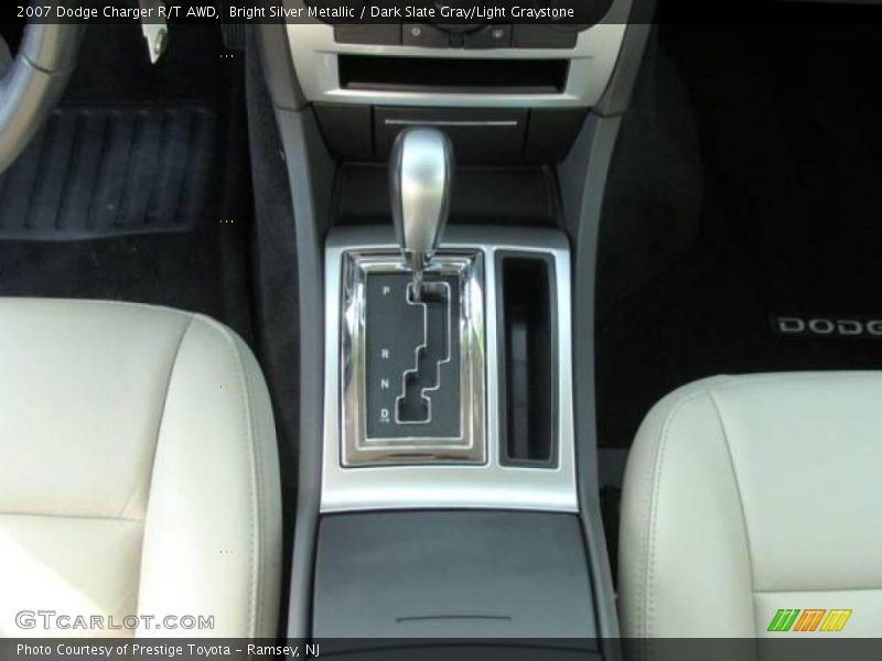 Bright Silver Metallic / Dark Slate Gray/Light Graystone 2007 Dodge Charger R/T AWD
