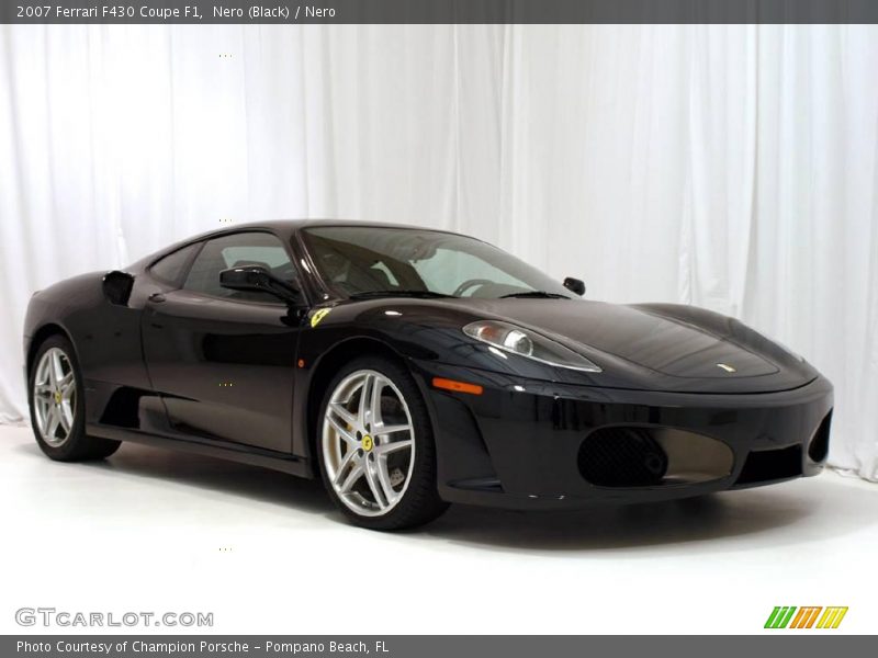 Nero (Black) / Nero 2007 Ferrari F430 Coupe F1