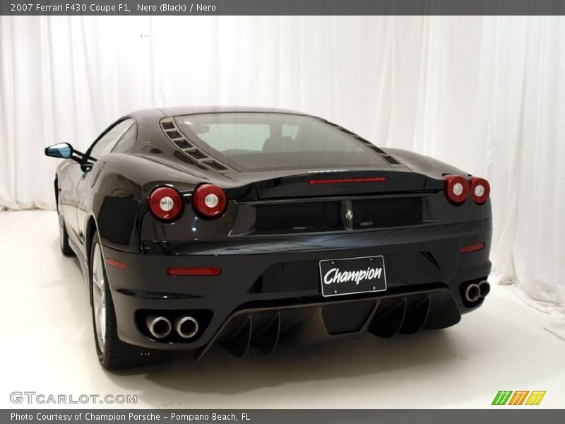 Nero (Black) / Nero 2007 Ferrari F430 Coupe F1