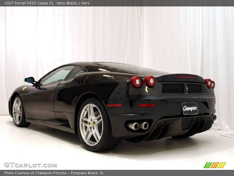 Nero (Black) / Nero 2007 Ferrari F430 Coupe F1