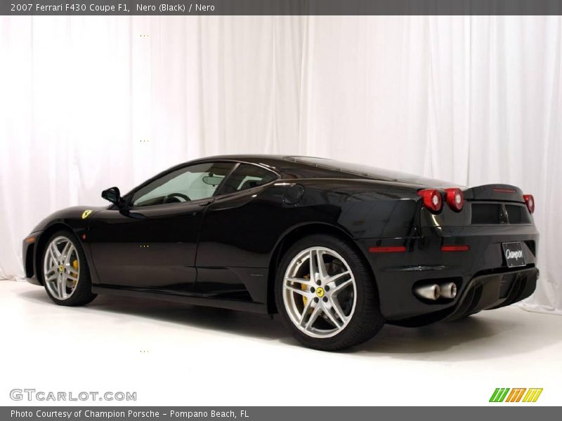 Nero (Black) / Nero 2007 Ferrari F430 Coupe F1