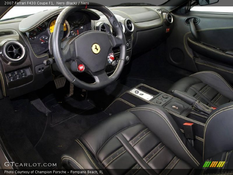 Nero (Black) / Nero 2007 Ferrari F430 Coupe F1